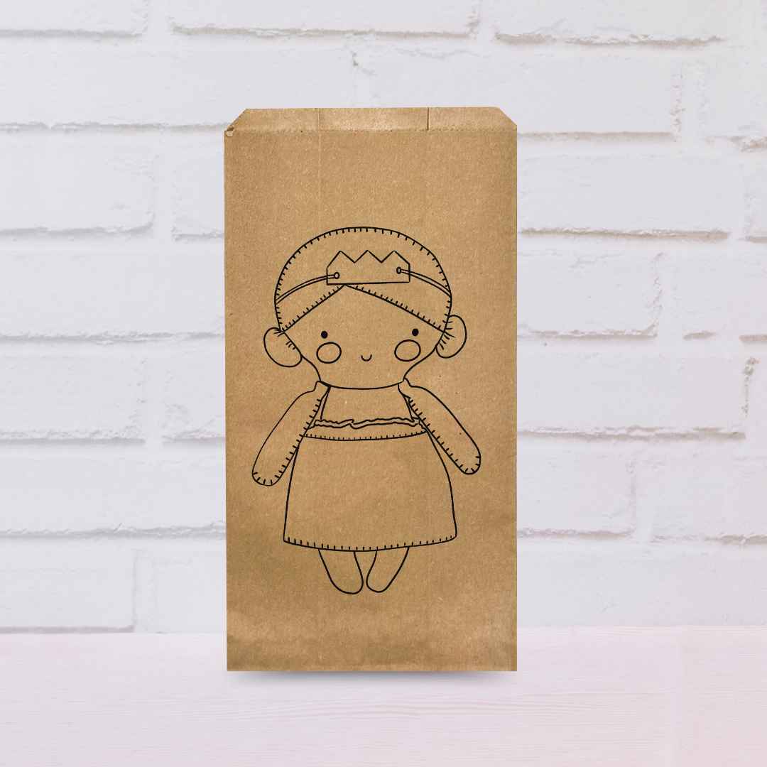 Kraft paper bag princess Mia